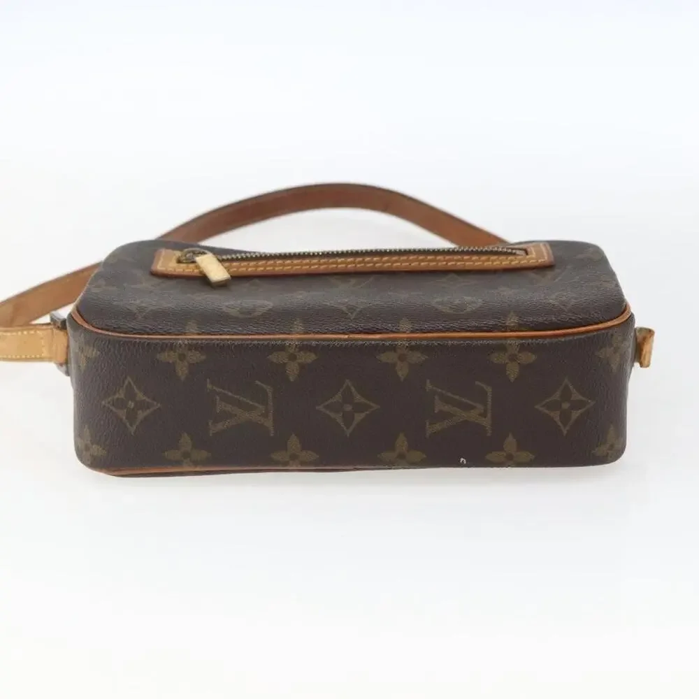 Louis Vuitton Monogram Pochette Cite Shoulder Bag Brown